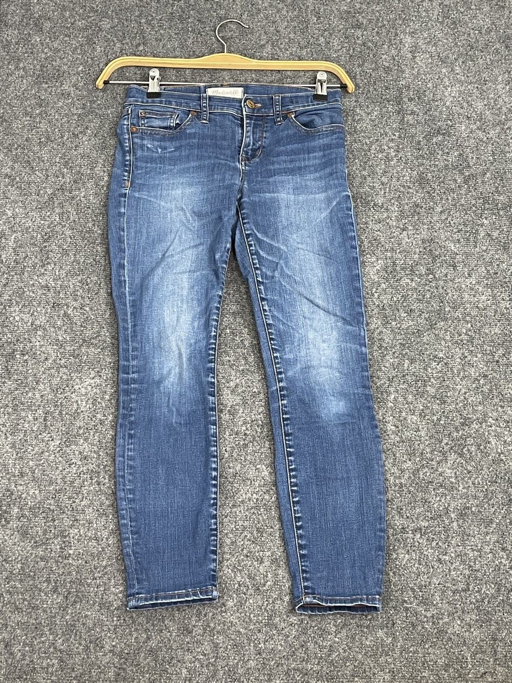 Madewell Jeans Womens 2 Skinny Crop Denim Pants Blue W:25 N90